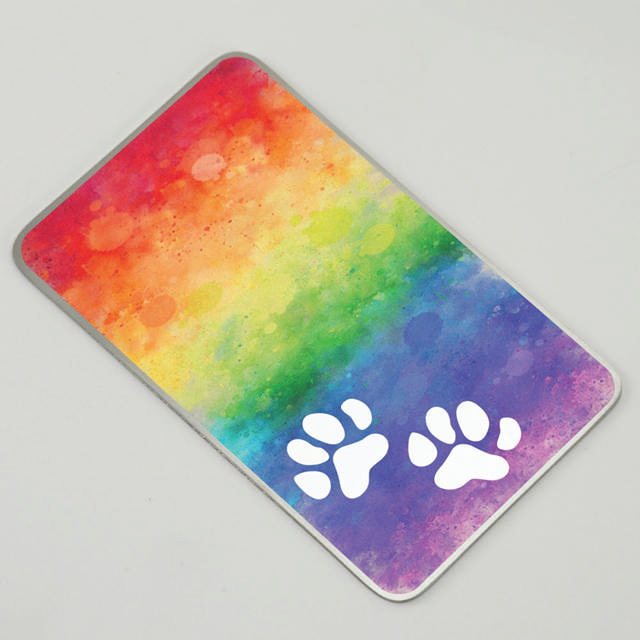 Rainbow Bridge Pet Memorial Card