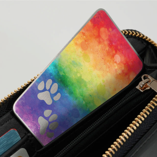 Rainbow Bridge Pet Memorial Card