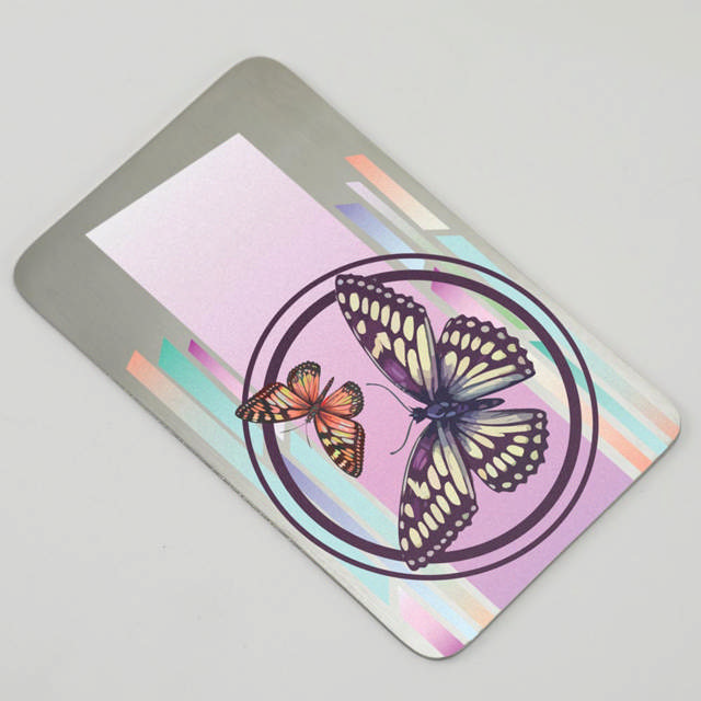 Life Canvas Memorial Card Butterflies