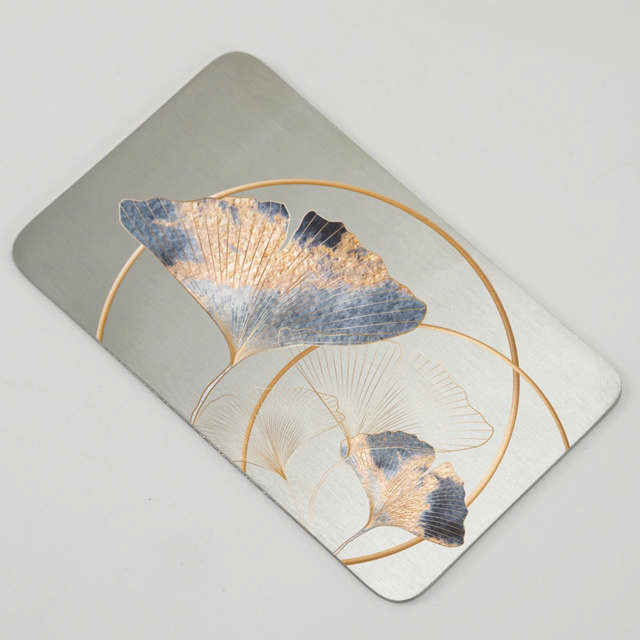 Life Canvas Memorial Card Ginkgo