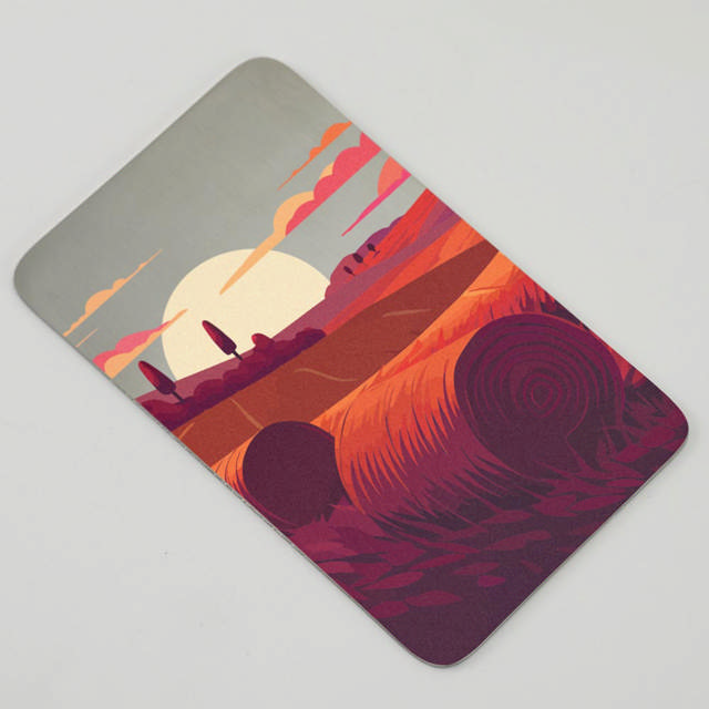 Life Canvas Memorial Card Prairie