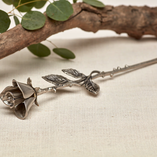Rose Keepsake Pewter