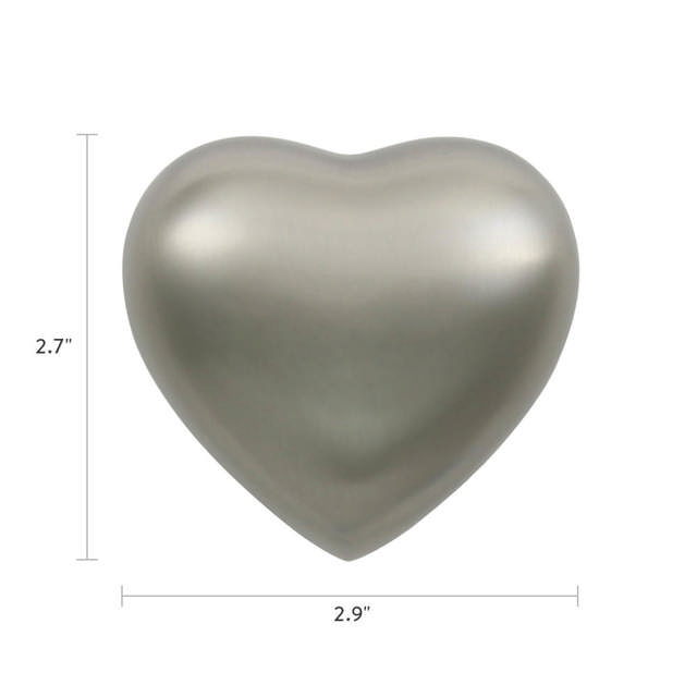 Classic Pewter Heart Keepsake