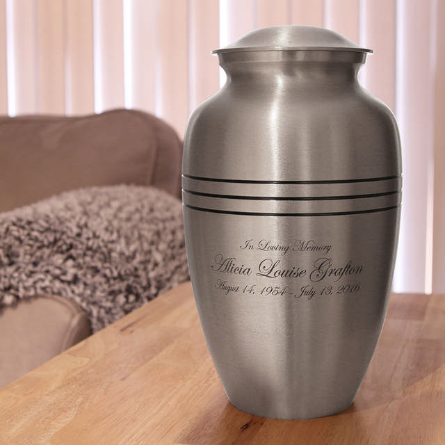 Classic Pewter, Full Size Urn