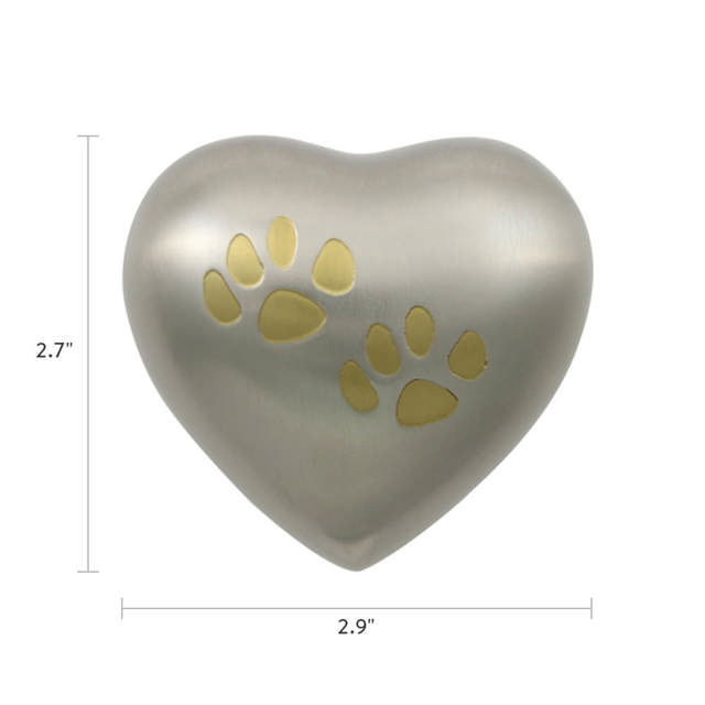 Odyssey® Pewter Heart Keepsake