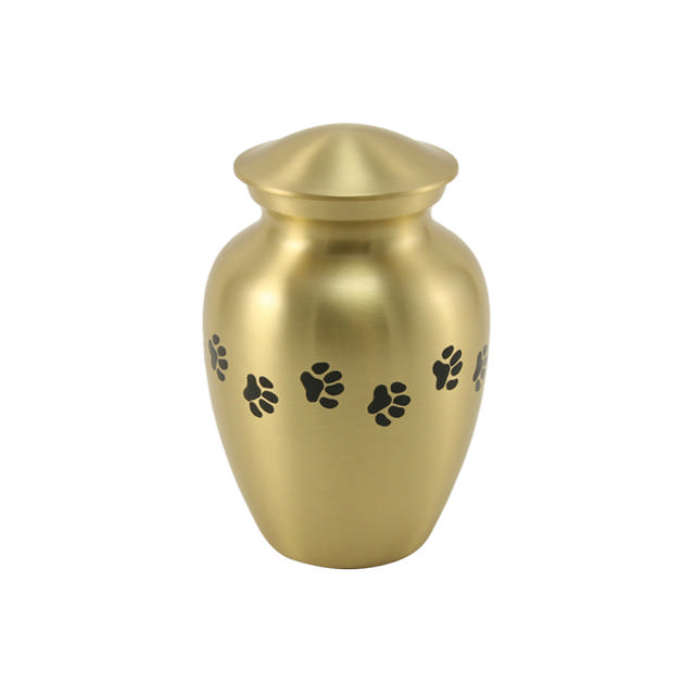 Classic Paw Brass, Extra Small Urn