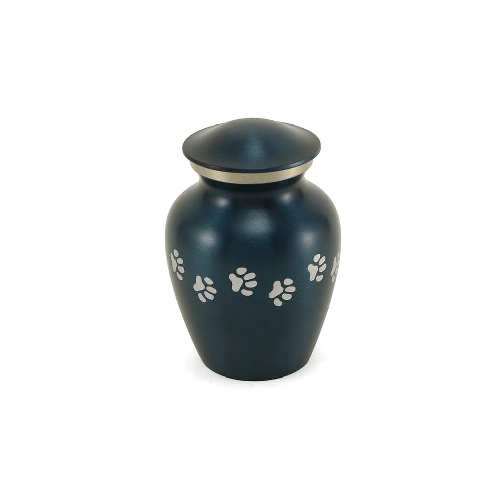 Classic Paw Blue, Petite Urn