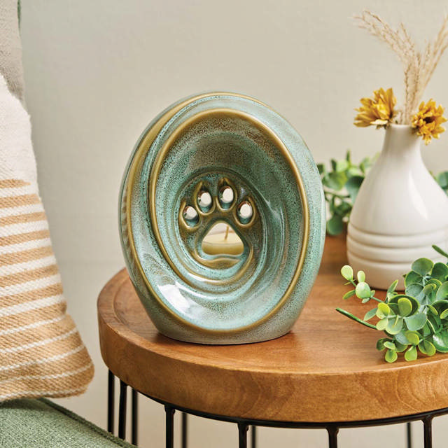 Tranquil Paw Rustic Teal