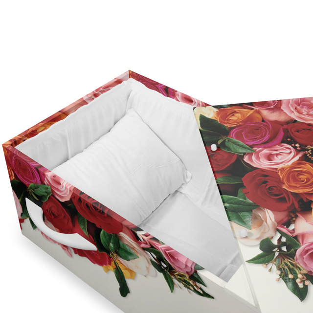 LifeArt Harmonious Rose Cremation Container