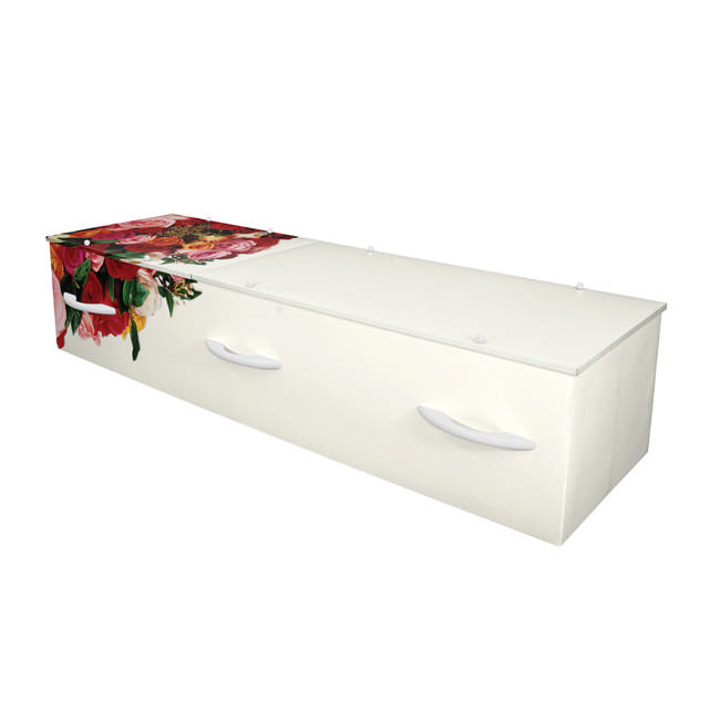 LifeArt Harmonious Rose Cremation Container