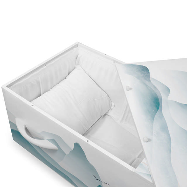 LifeArt Eternal Peace Cranes Cremation Container