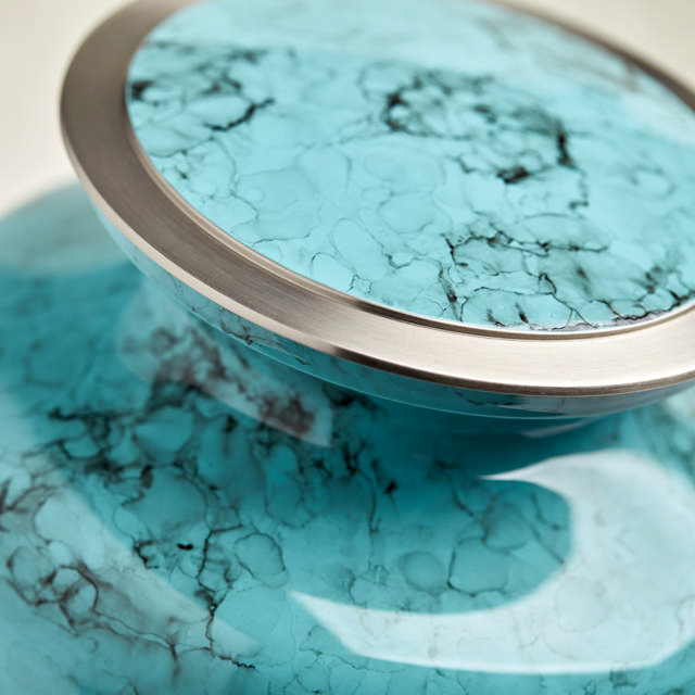 Glenwood Blue Marble, Full Size Urn