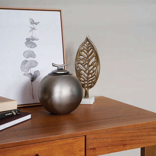 Echoes Textured Pewter, Full Size Urn