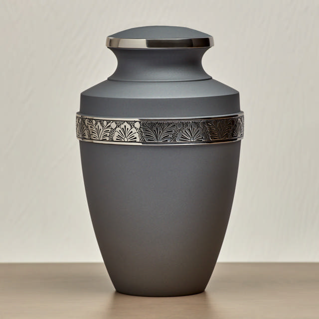 Grecian Rustic Pewter, Full Size Urn