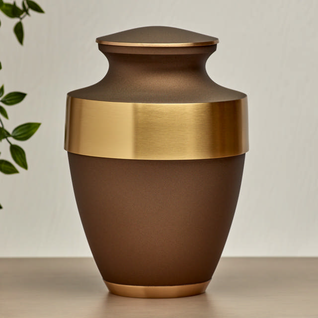 Lineas Rustic Bronze, Full Size Urn