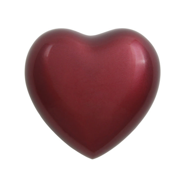 Trinity Crimson Heart Keepsake