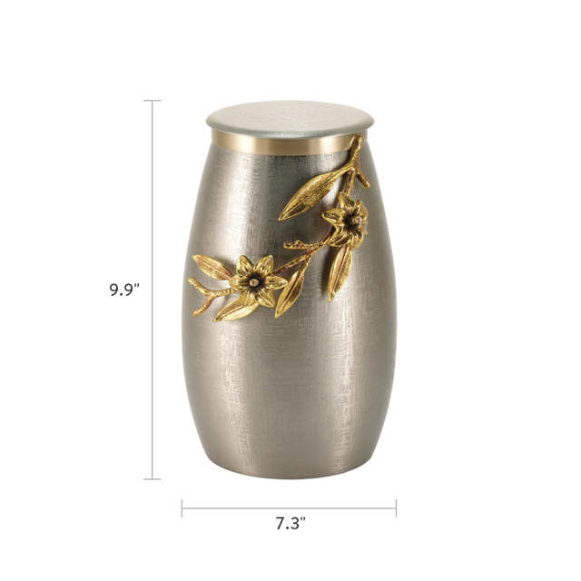 Windsong™ Lily Pewter/Bronze, Full Size Urn