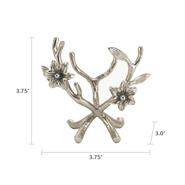 Windsong™ Lily Heart Stand Pewter