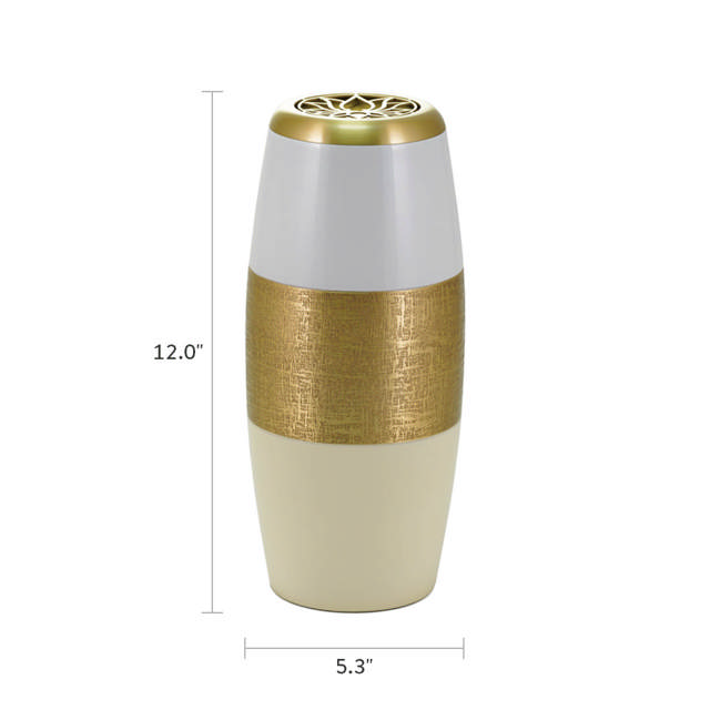 Cascade Scatter™ Allure, Bronze/White/Ivory, Lotus