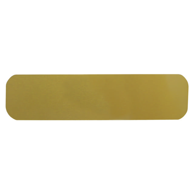 Metal Plate Large Bronze Finish