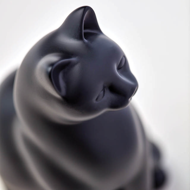 Elite Cat Black, Petite Urn