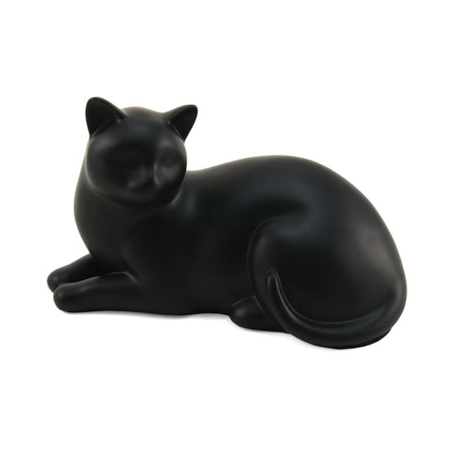 Cozy Cat Black, Petite Urn