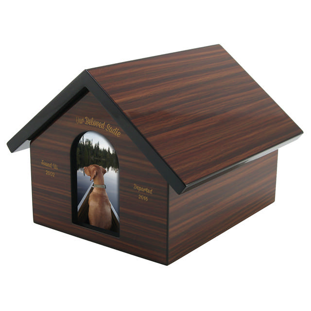 Pet House Brown, Small Urn
