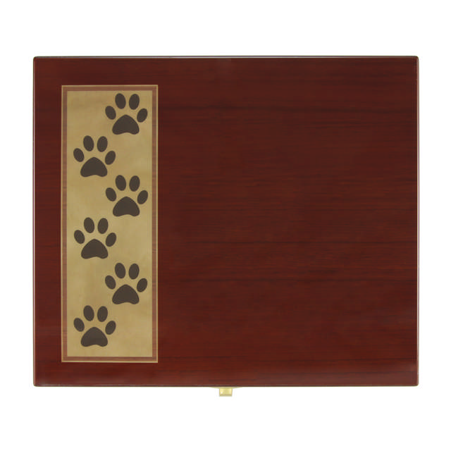 Paw Print Memento Chest, Small