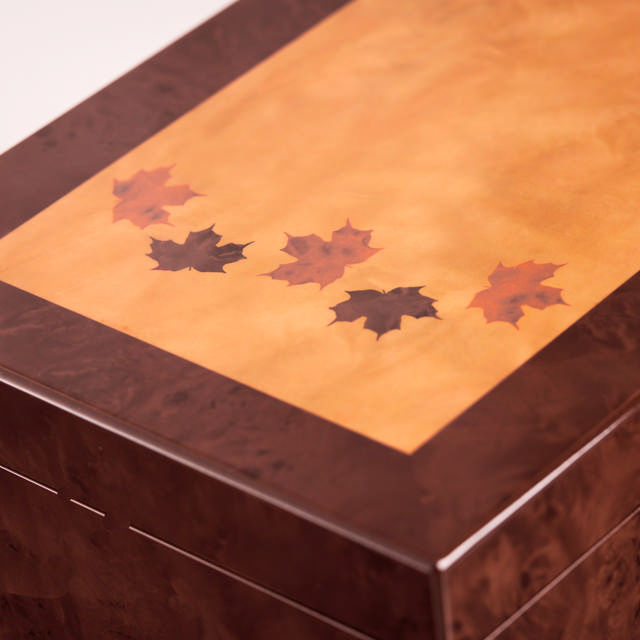 Autumn Leaves Memory Chest