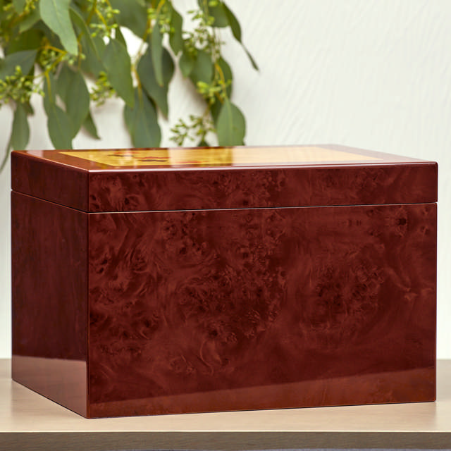 Autumn Leaves Memory Chest