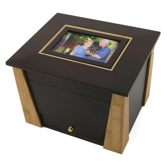 Craftsman Style Memory Chest with Photo Frame