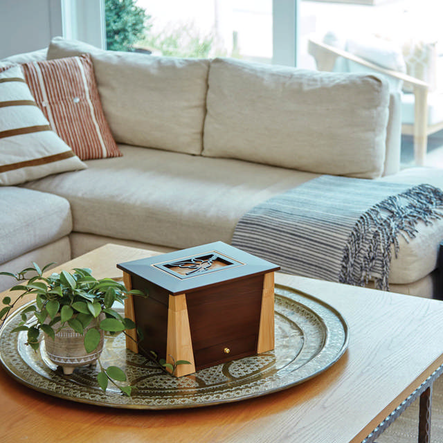 Craftsman Style Memory Chest with Dove
