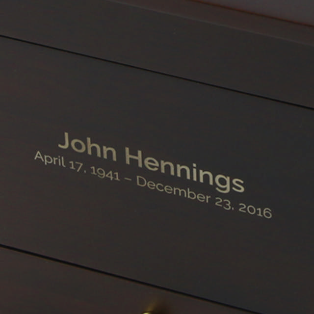 Craftsman Style Memory Chest with Butterflies