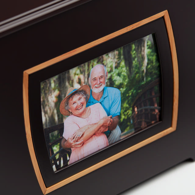 Modern Companion Urn with Photo Frame