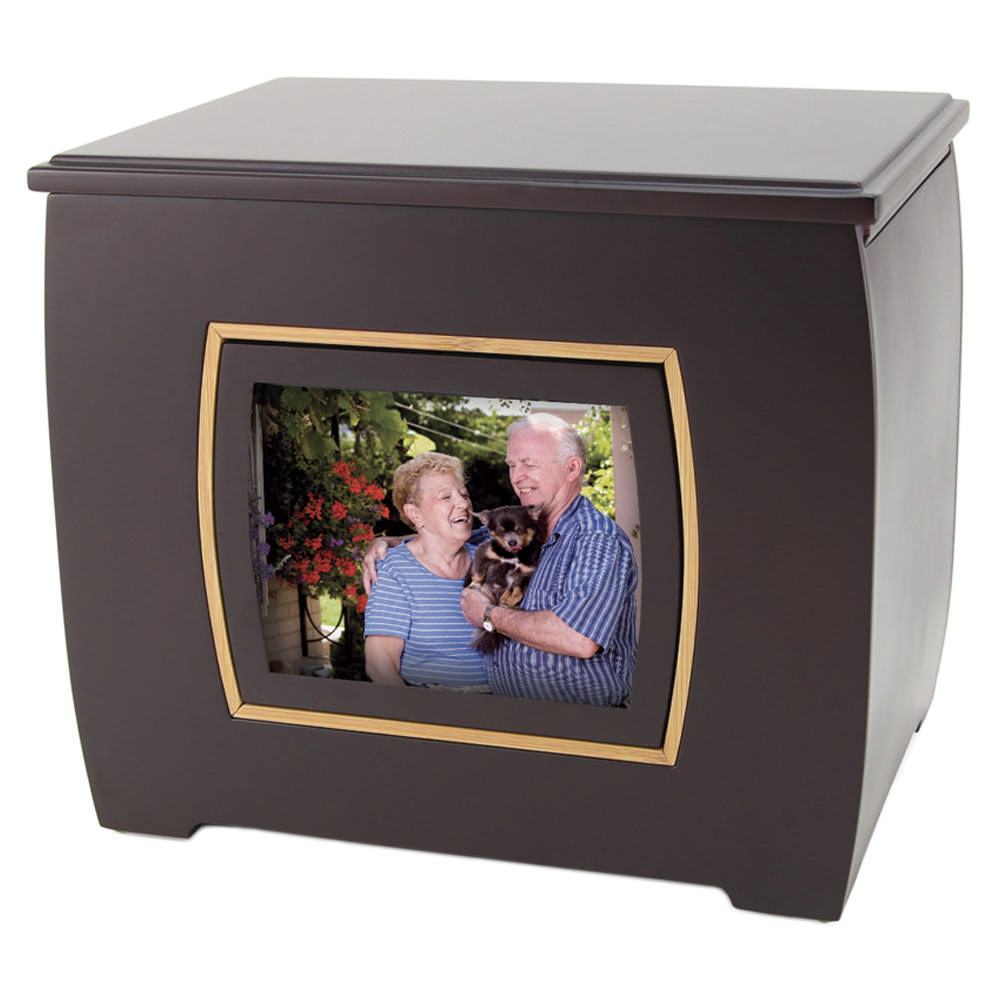 Modern Companion Urn with Photo Frame