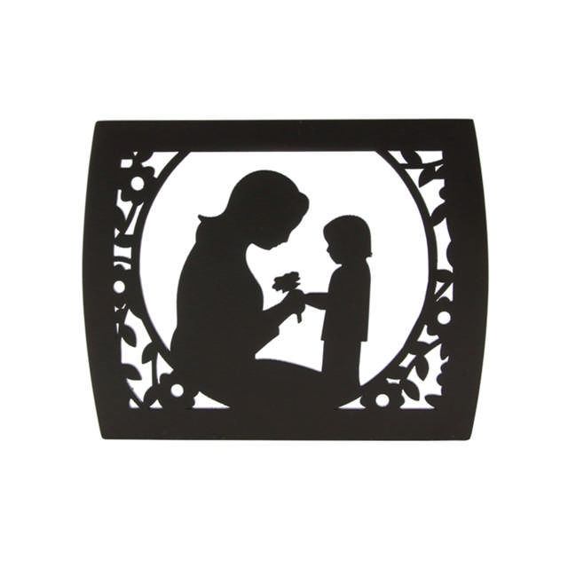 Modern Companion Urn with Mother & Child