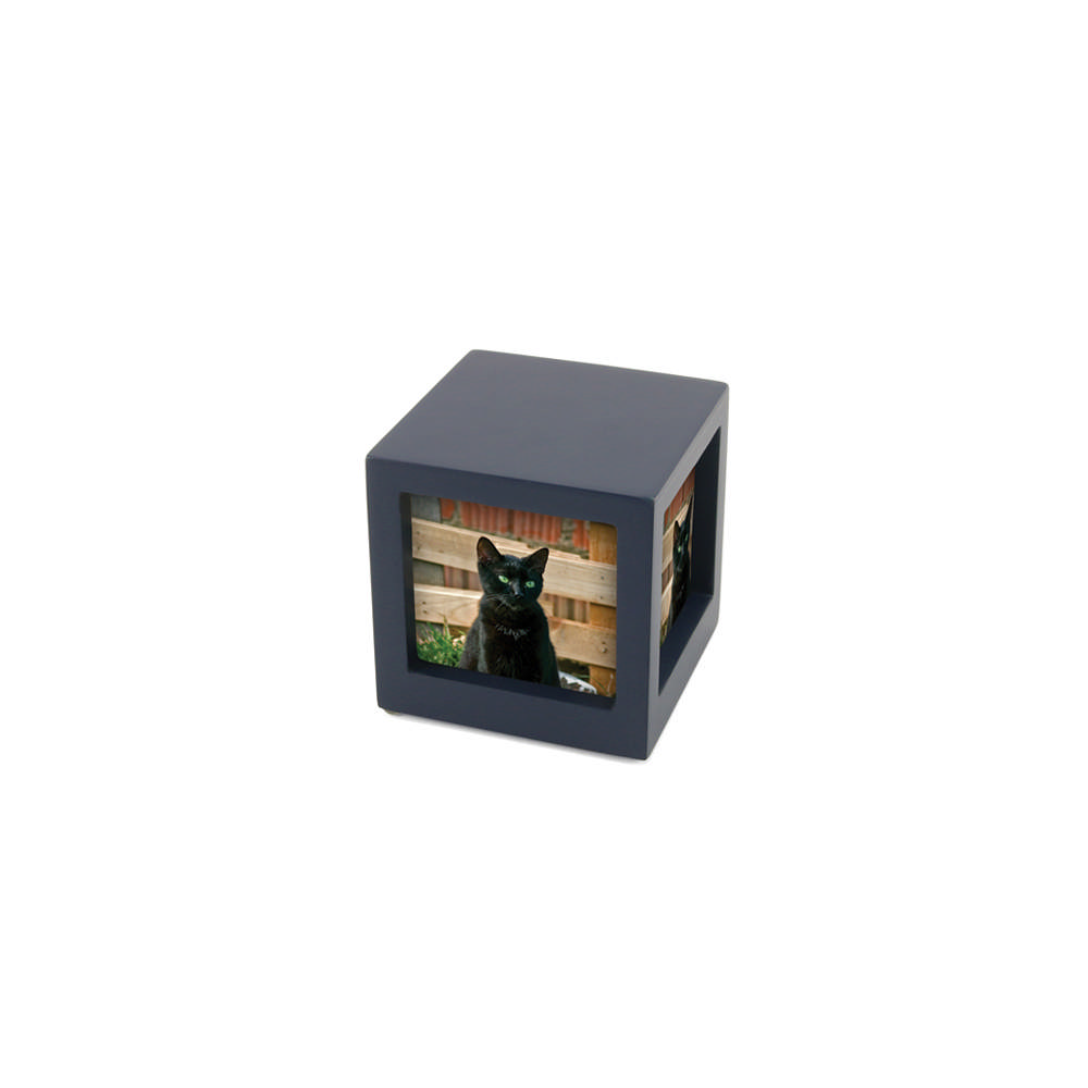 Photo Cube Navy, Petite Urn