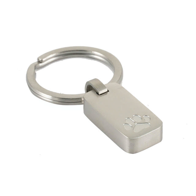 Pewter Key Chain Paw