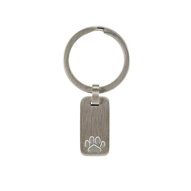 Pewter Key Chain Paw
